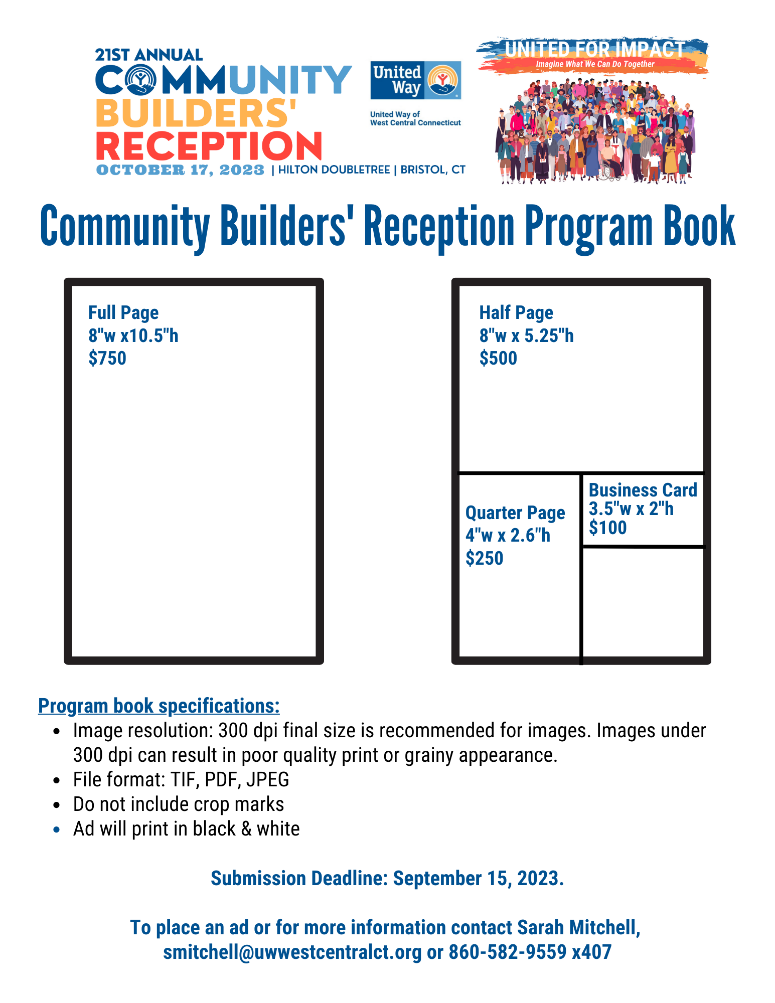 Community Builders' Reception Program Book