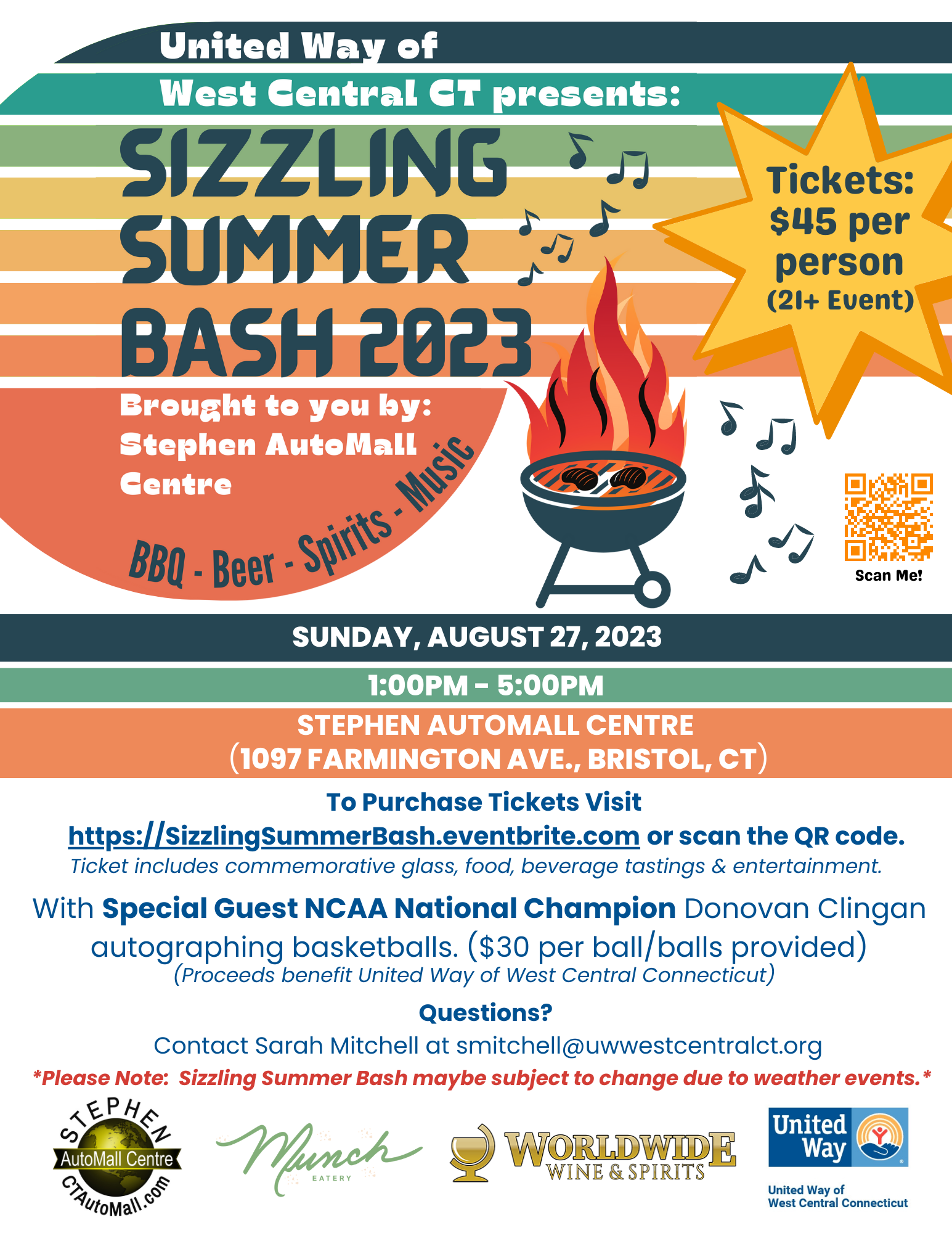 Sizzling Summer Bash logo