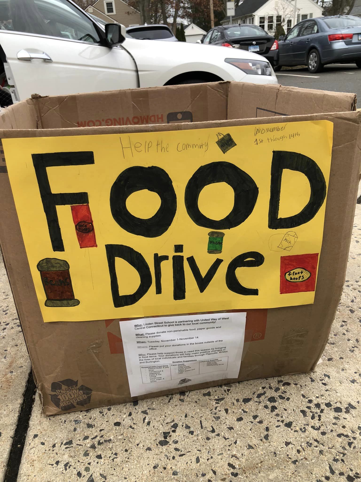 Food donation box