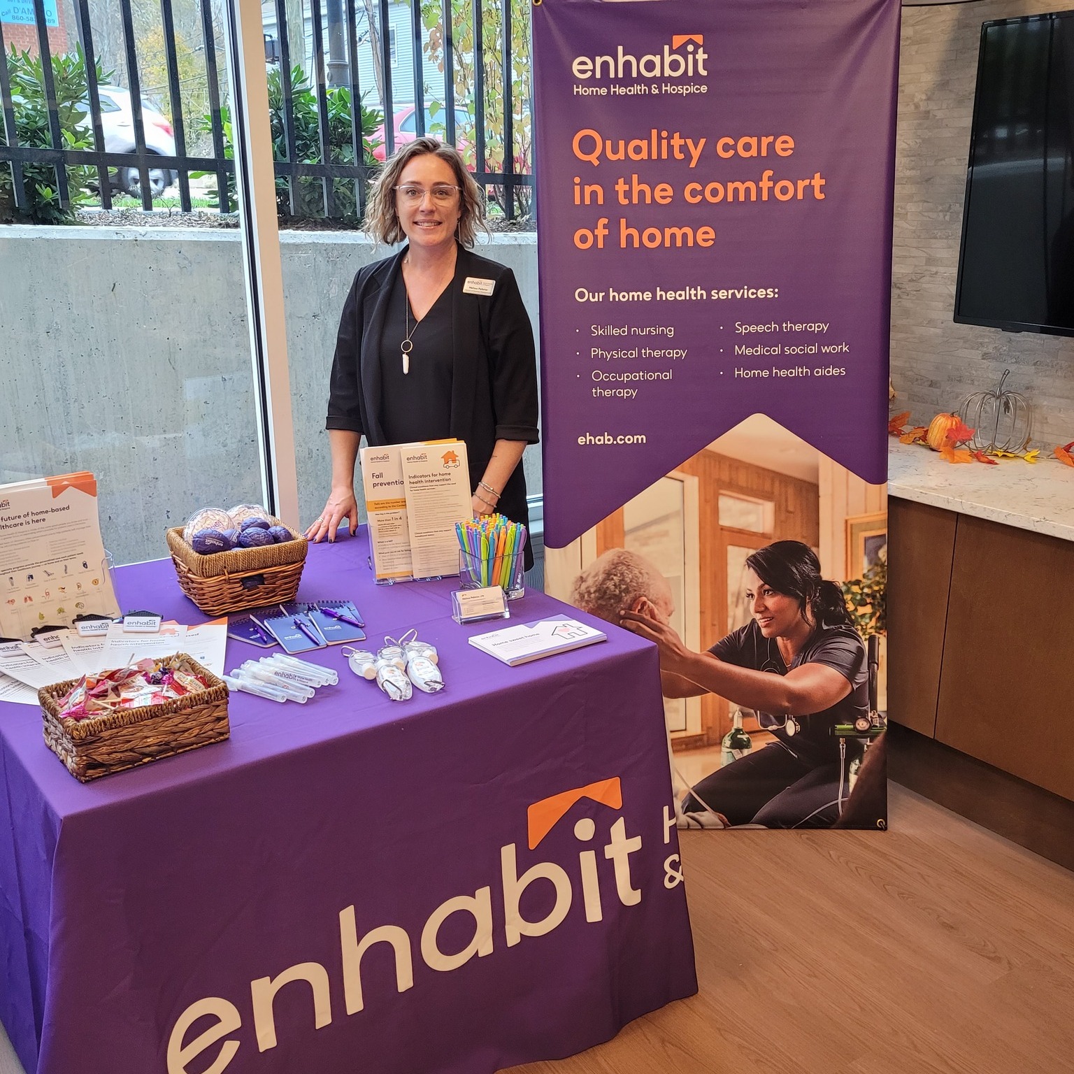 enhabit Home and Hospice at 2023 SALT Symposium held at KindCare-Bristol 